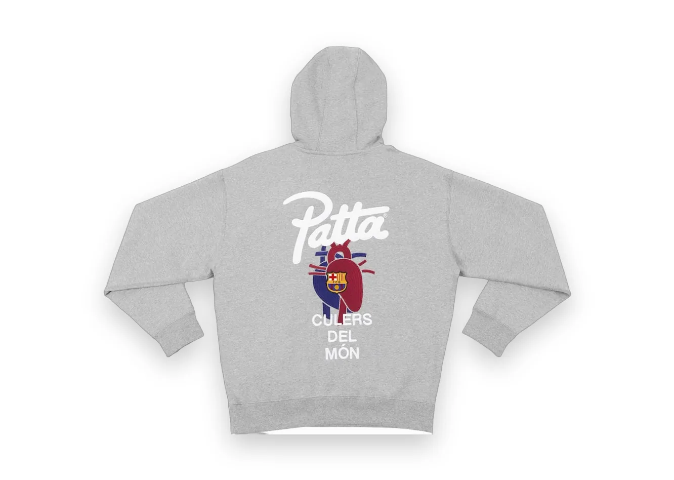 Fc Barcelona Patta Hoodie 1