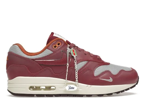 Nike Air Max 1 Patta Maroon 1